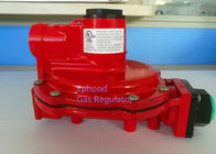 Uso de alta presión rojo del regulador del gas de Fisher R622H LPG del color para cocinar, larga vida